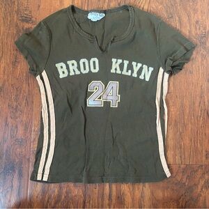 Vintage 90s y2k Brooklyn 24 tshirt.